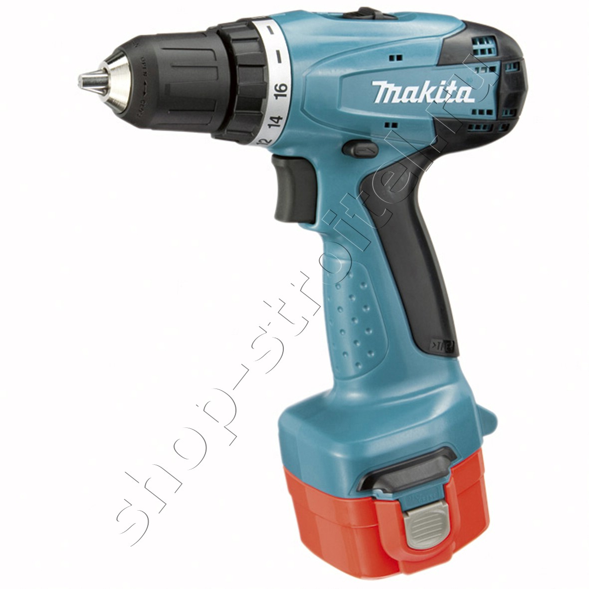 Увеличенная фотография Аккумуляторная дрель шуруповерт Makita 6281 DWPE